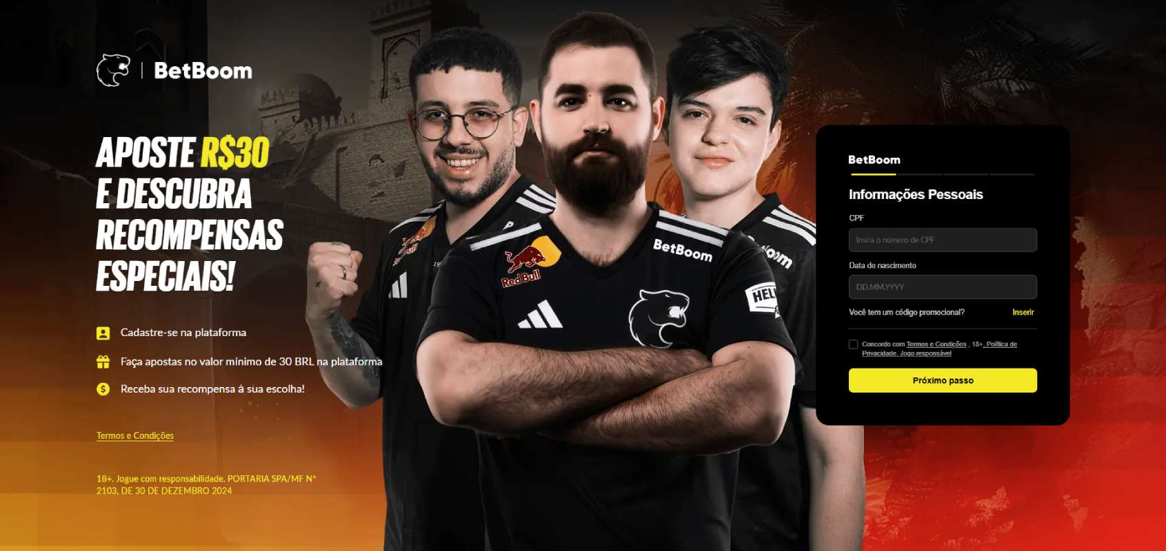 BetBoom, patrocinadora da equipe FURIA de eSportfurias