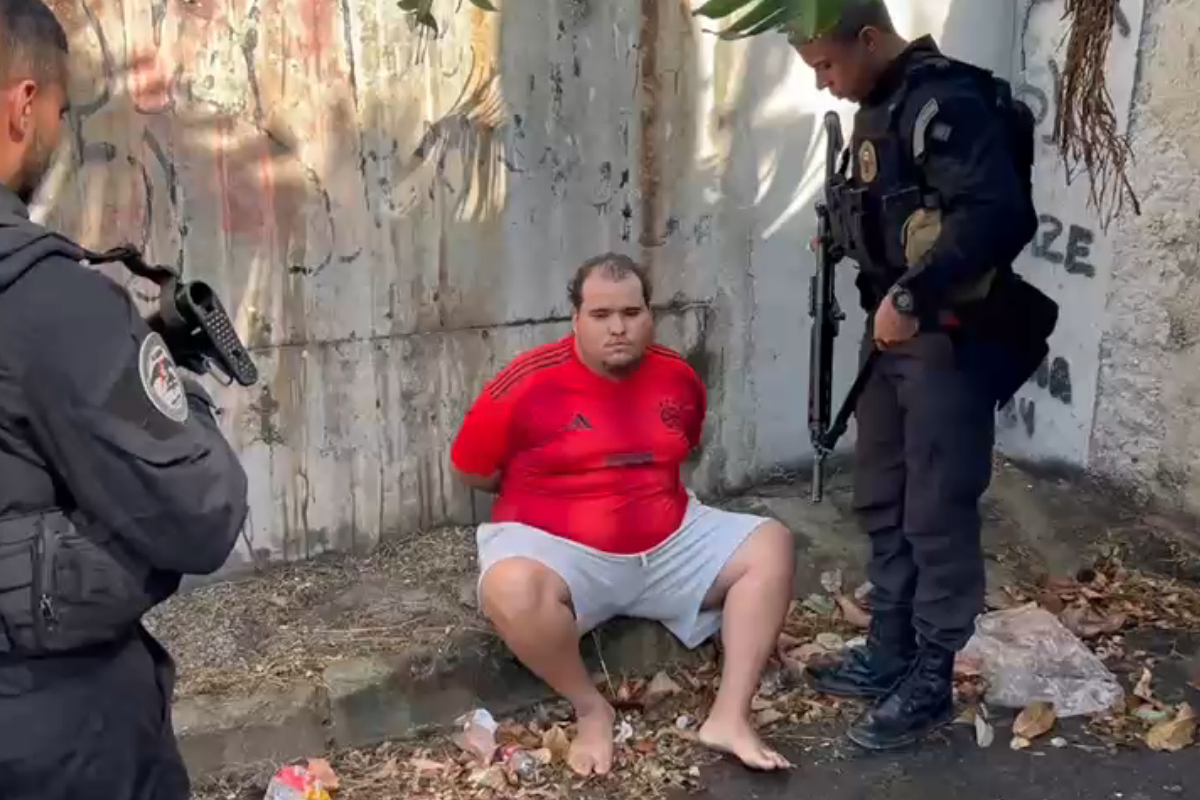 Polícia prende gerente do CV no Rio, braço direito de Doca