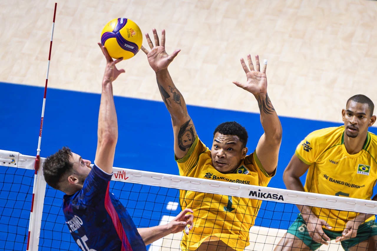 Vôlei: Brasil vence França na estreia da 3ª semana da Liga das Nações 12 Brasil vence França na Liga das Nações - imagem 2