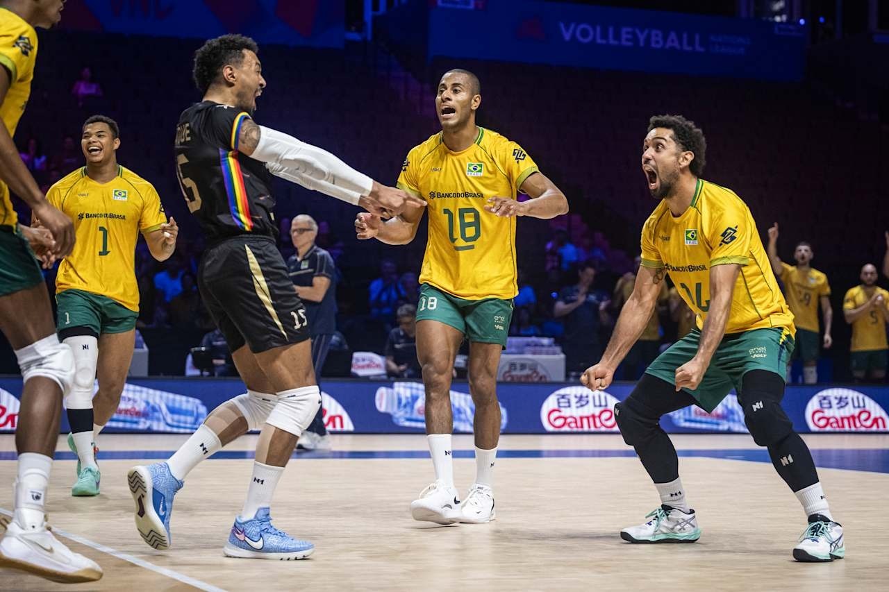 Vôlei: Brasil vence França na estreia da 3ª semana da Liga das Nações 13 Brasil vence França na Liga das Nações - imagem 3
