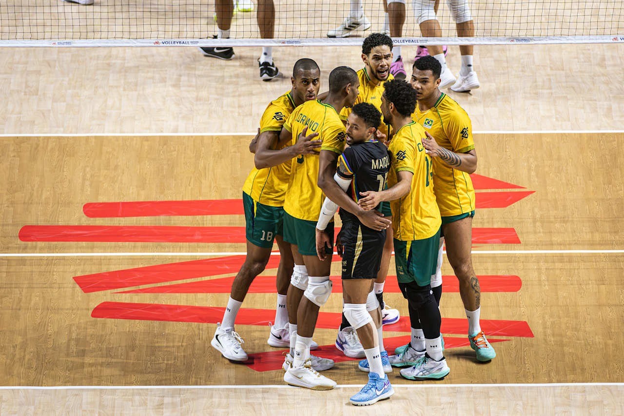 Vôlei: Brasil vence França na estreia da 3ª semana da Liga das Nações