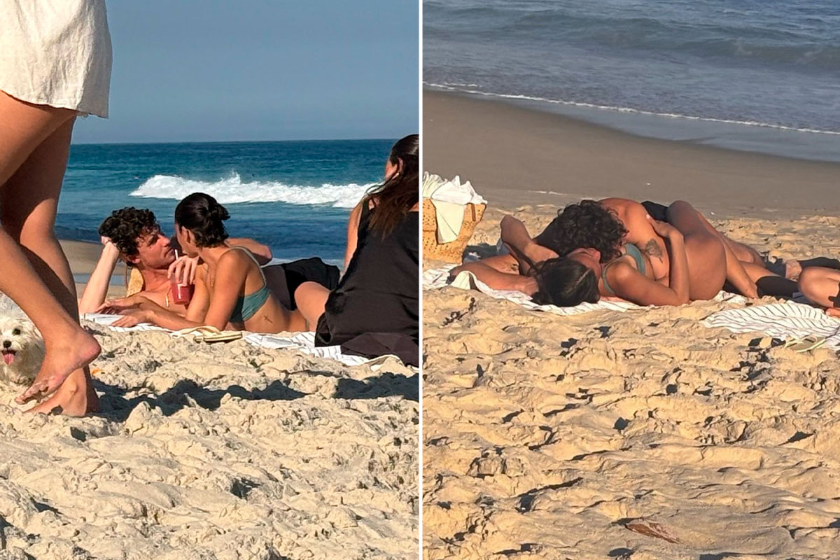 Fã fotografa Bruna Marquezine e Shawn Mendes e diz: “Apaixonados”