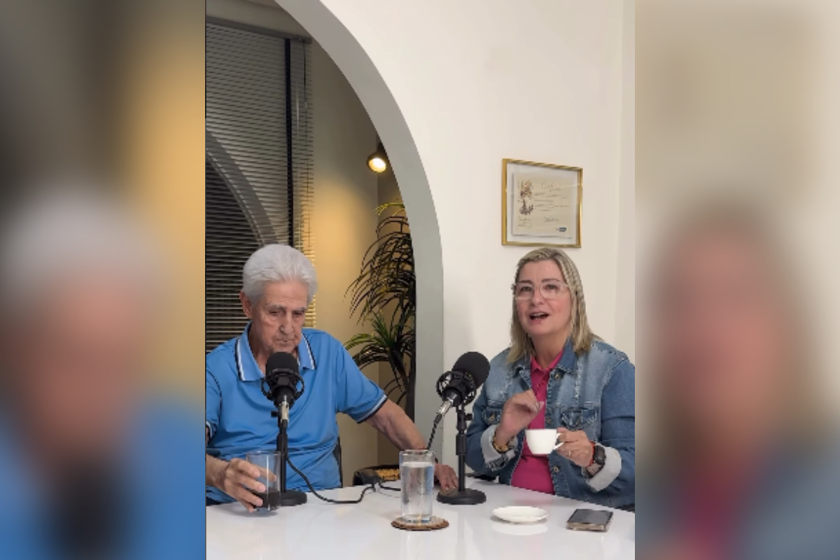 Odelmo leão e esposa Ana Paula Junqueira Leão
