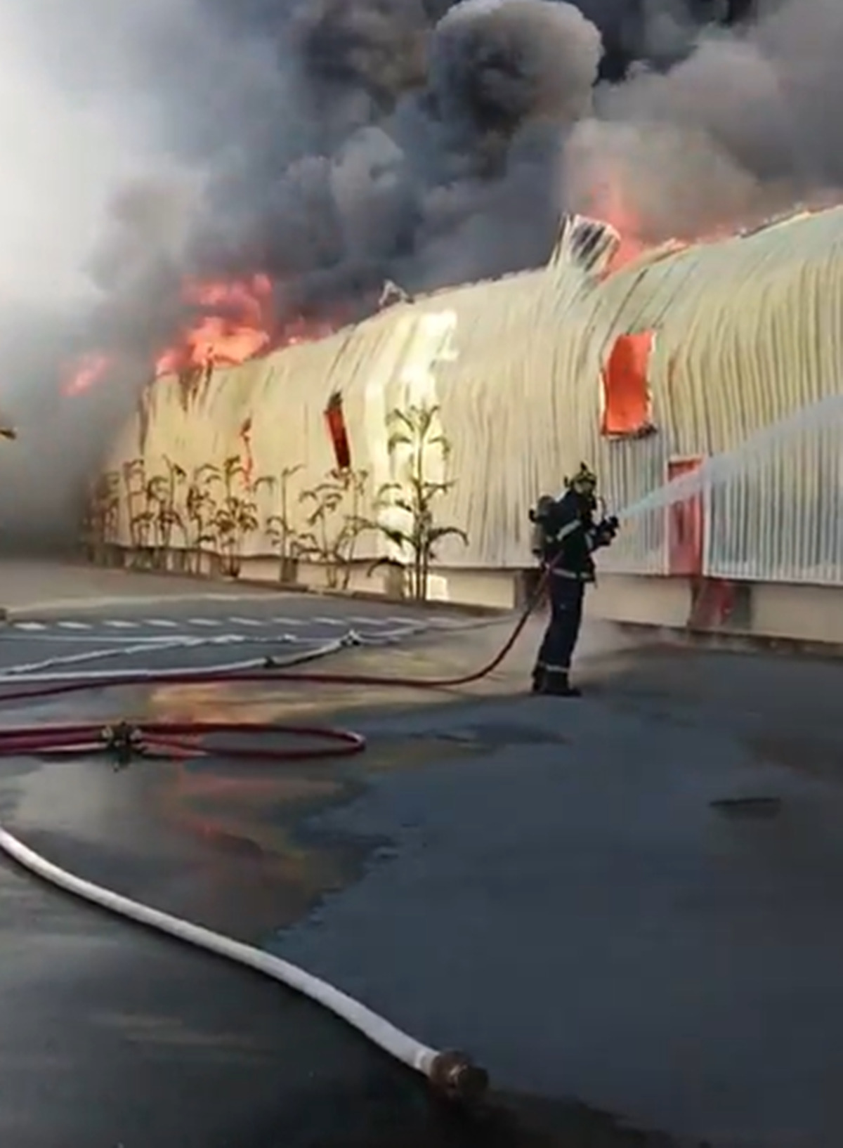Incêndio AMC Têxtil - Metrópoles
