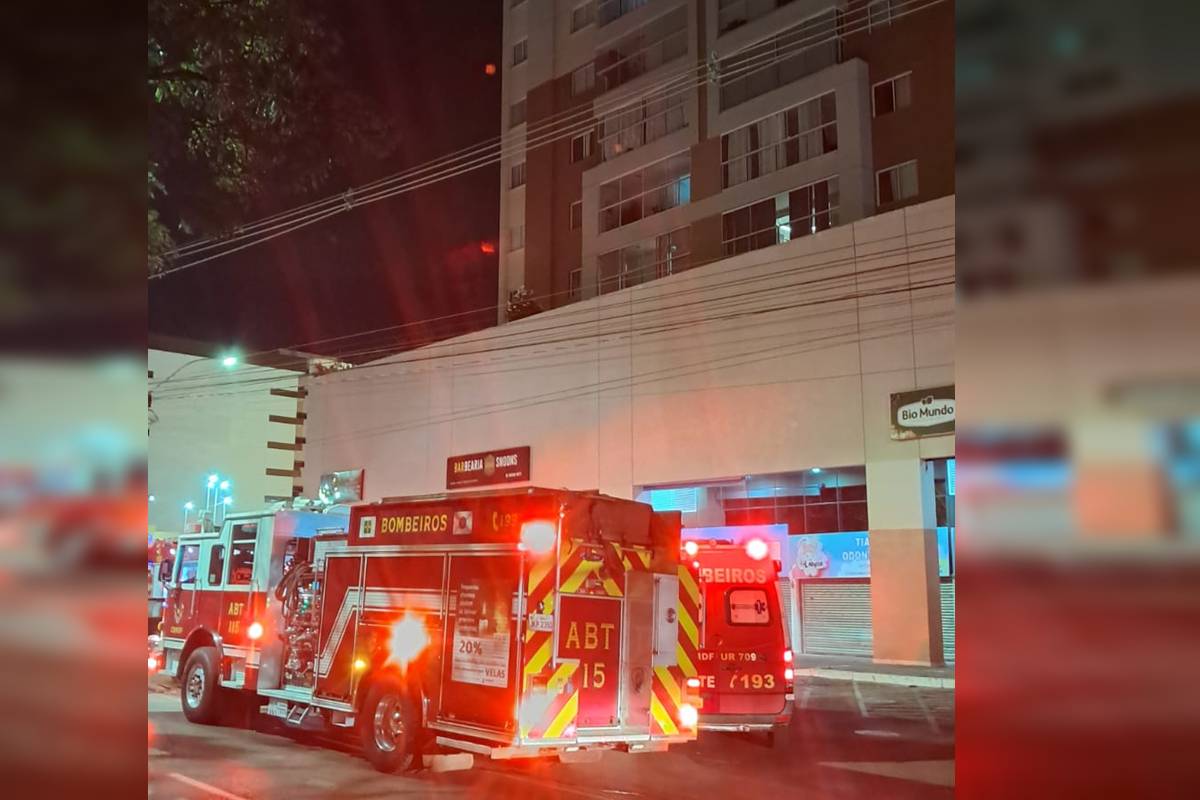 Incêndio em Prédio no Gama Mobiliza Bombeiros e Evacua Moradores