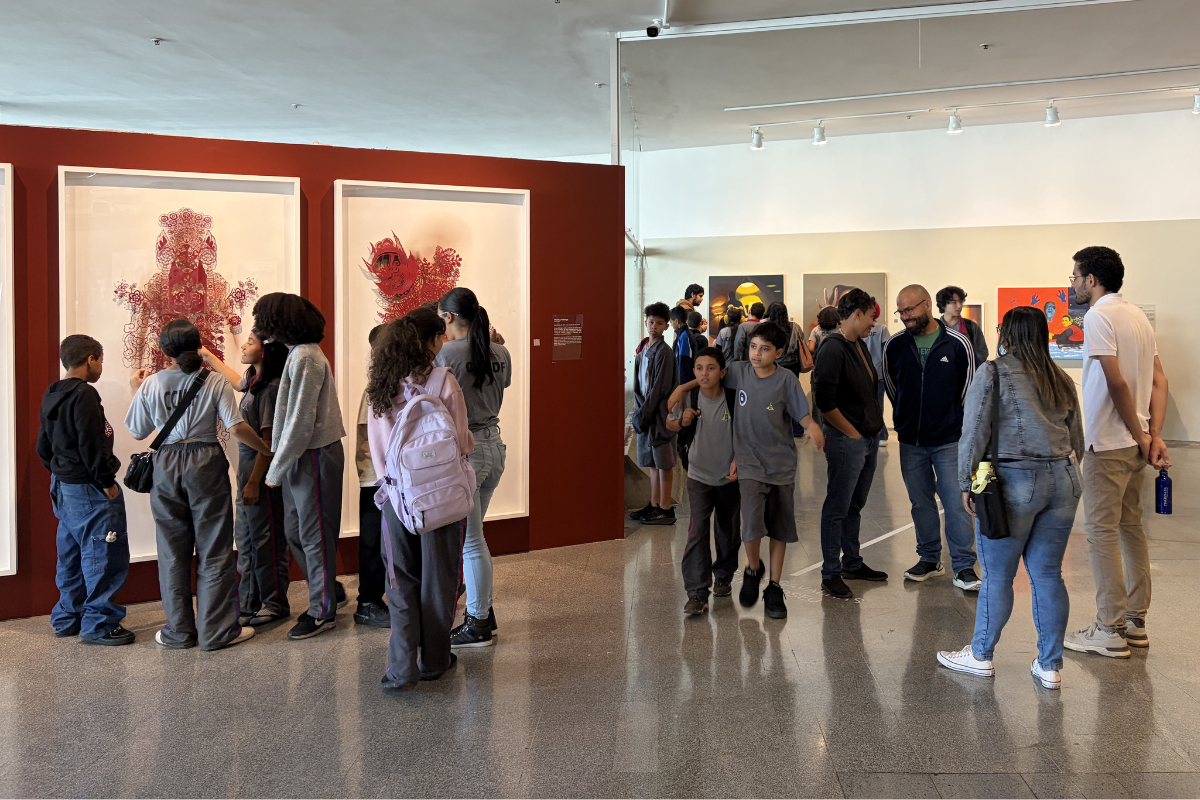 Constelações Contemporâneas recebe estudantes do CED 3 do Paranoá