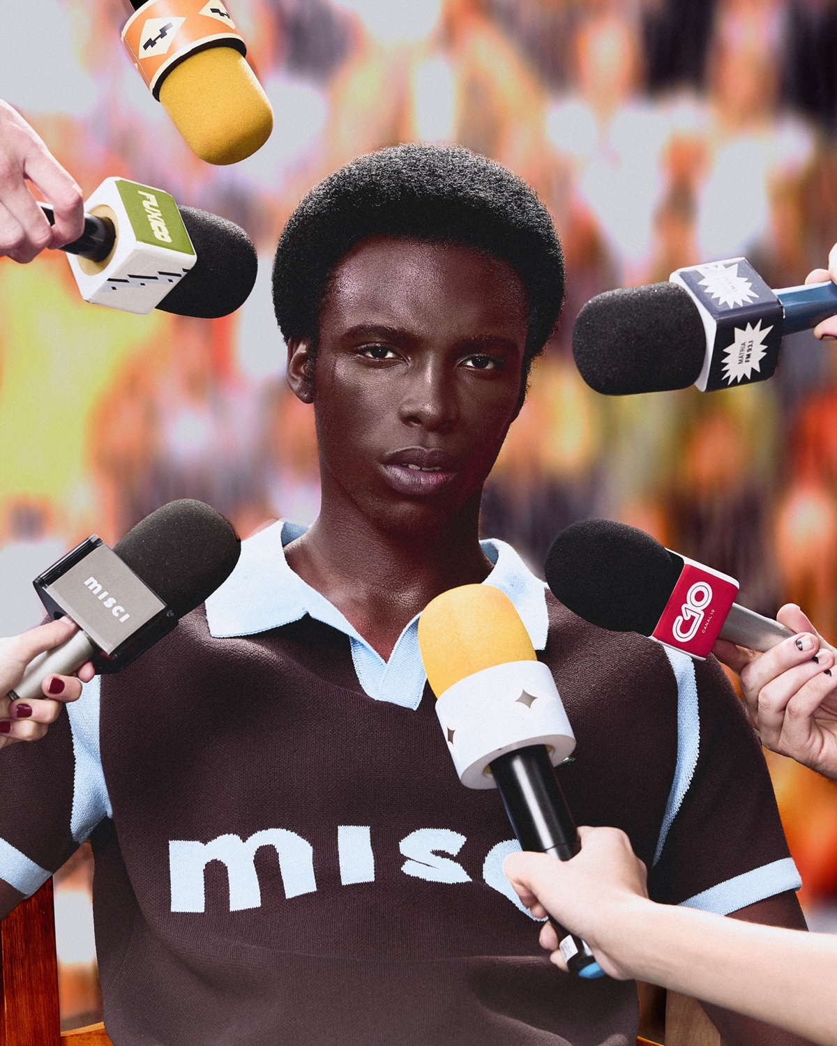 foto com cor. campanha coleção-cápsula copa misci - metrópoles