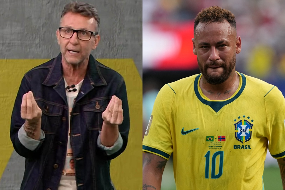 Craque Neto detona vídeo de IA que coloca Neymar na Copa de 2030