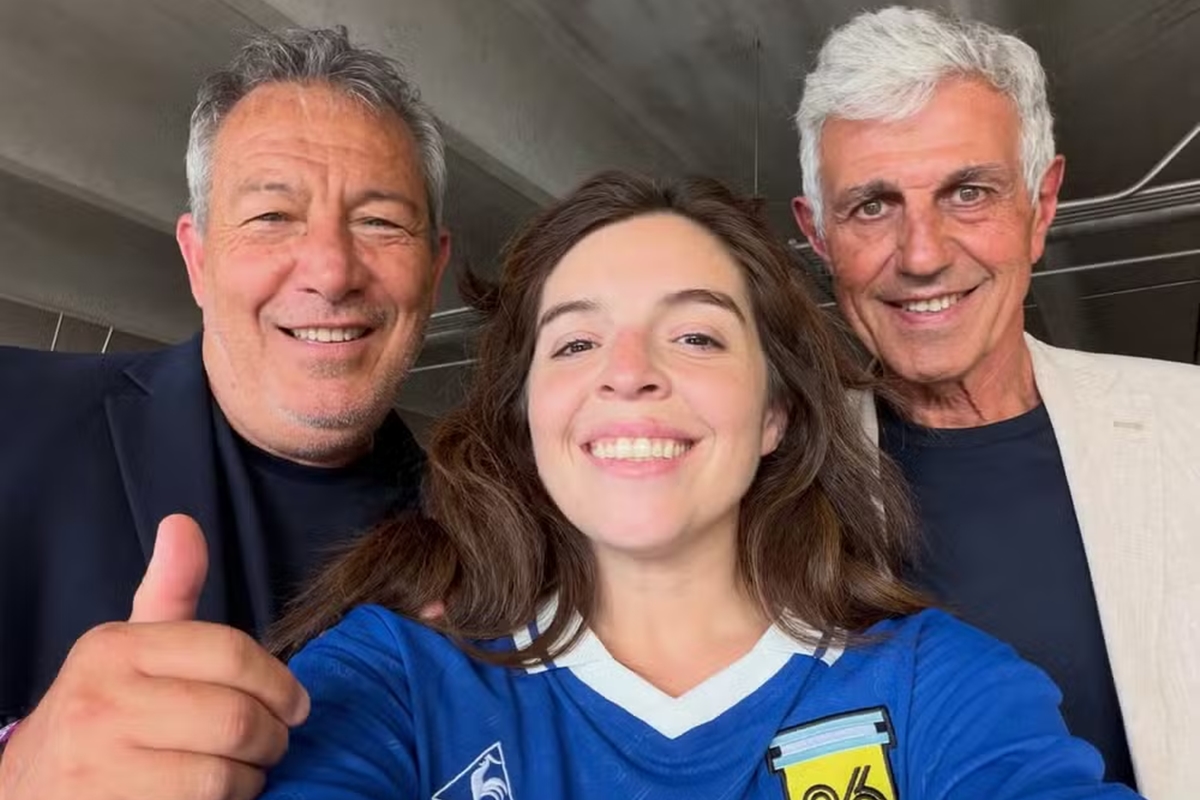 Filha de Maradona se emociona após vitória da Argentina: "Estava aqui"