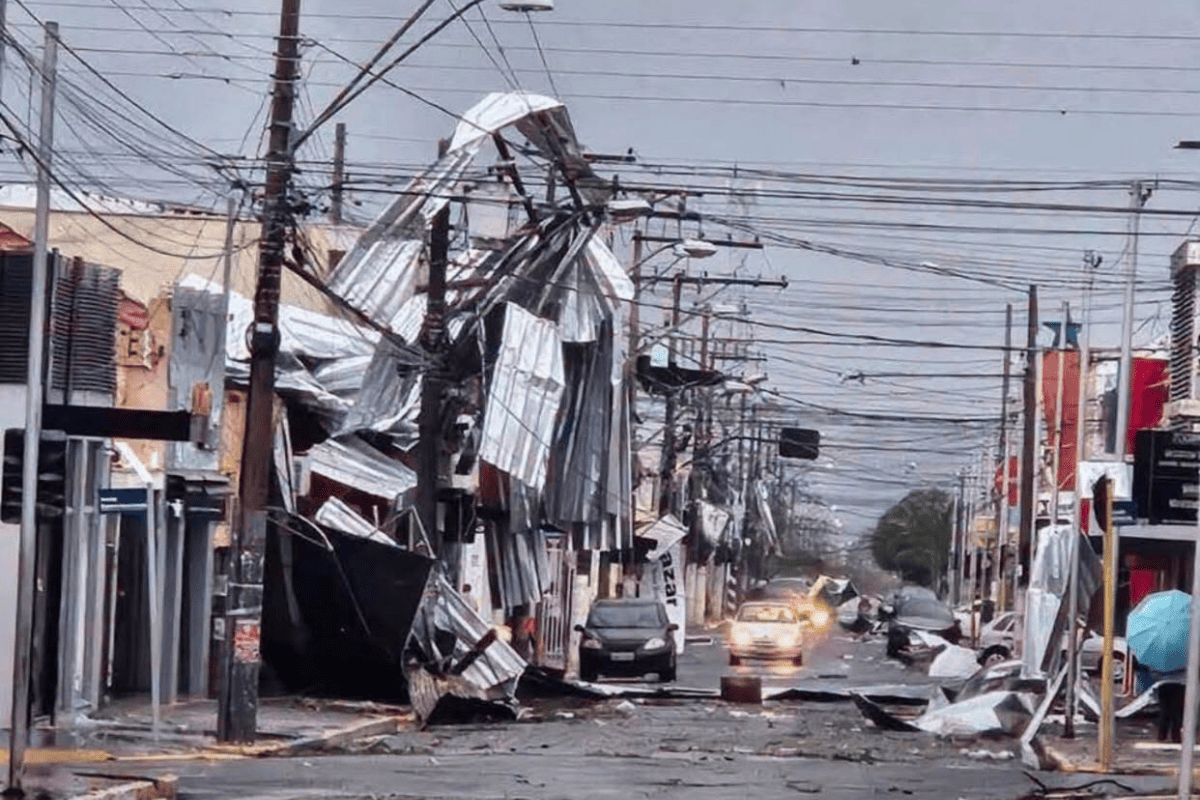 Imagem vinculada ao feed original: Entenda o que causou o temporal que deixou 1 morto em Ribeirão Preto