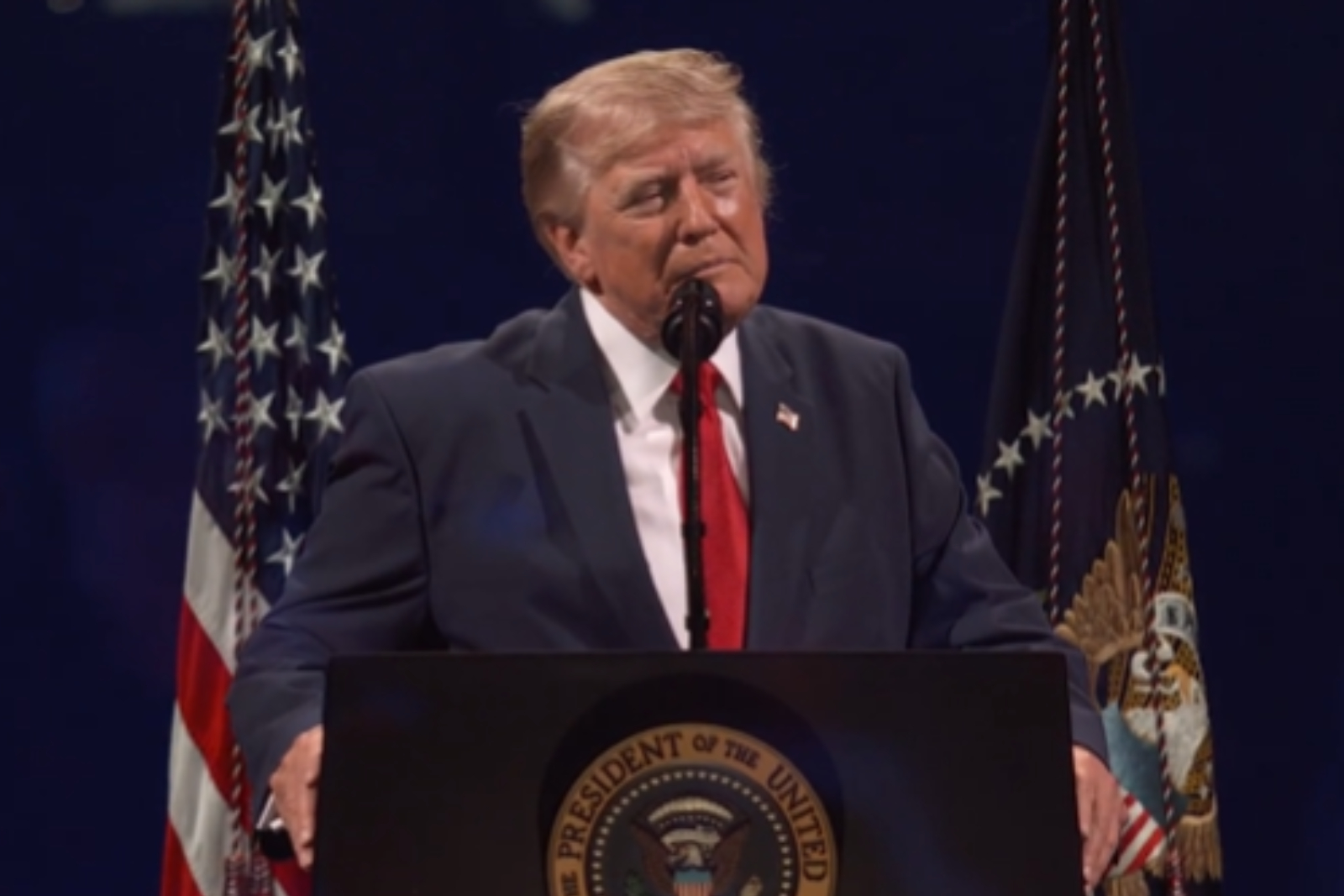 "Não queremos comunistas no país", diz Trump em discurso do Dia da Independência
