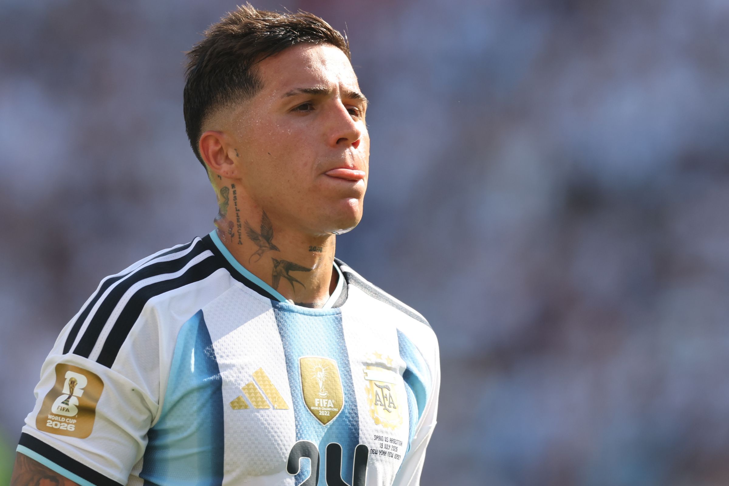 Copa: Enzo Fernández exalta "espírito argentino" após expulsão e vice