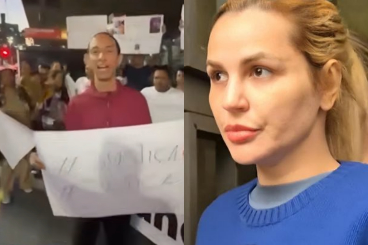 Imagem vinculada ao feed original: Fã de Deolane nega ter recebido dinheiro em manifestação