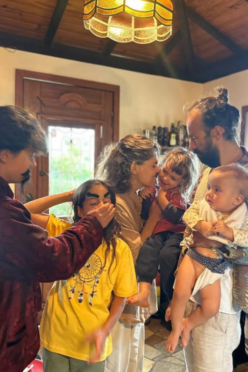 Mariana Maffeis com a família