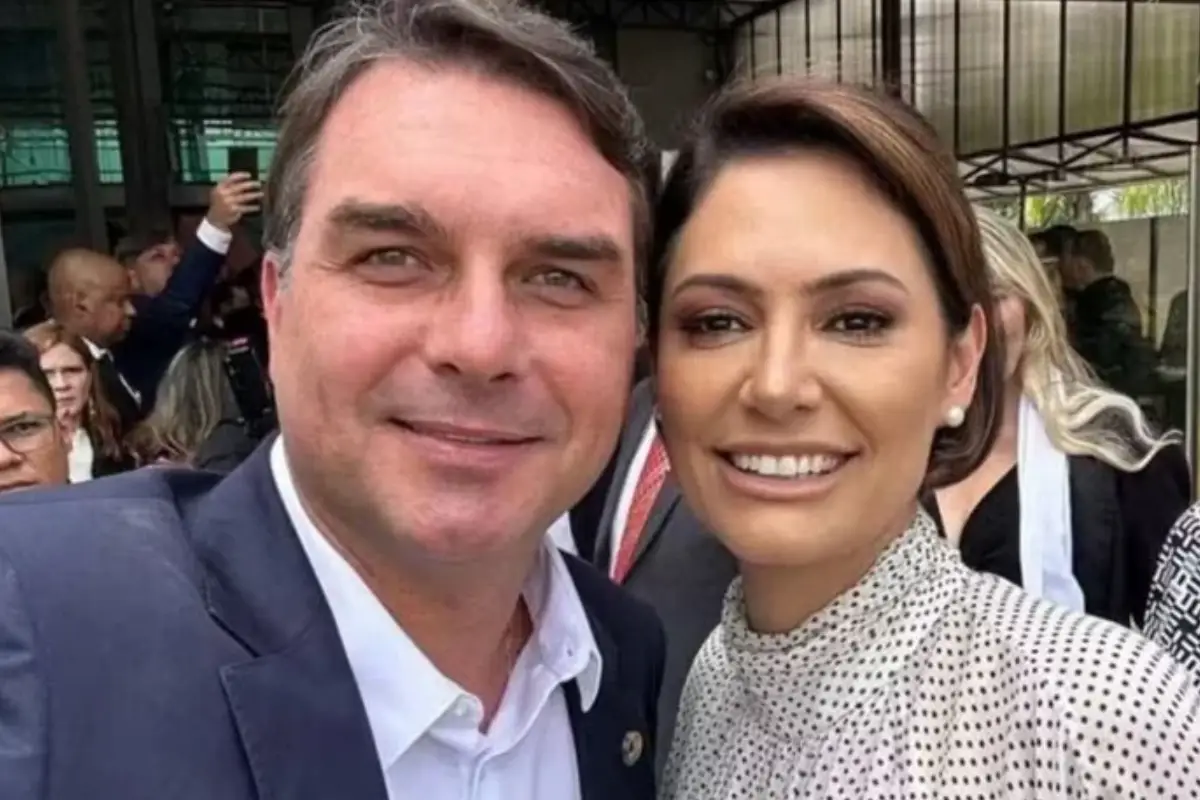 Michelle gravou vídeo a pedido da campanha de Flávio e escreveu o roteiro