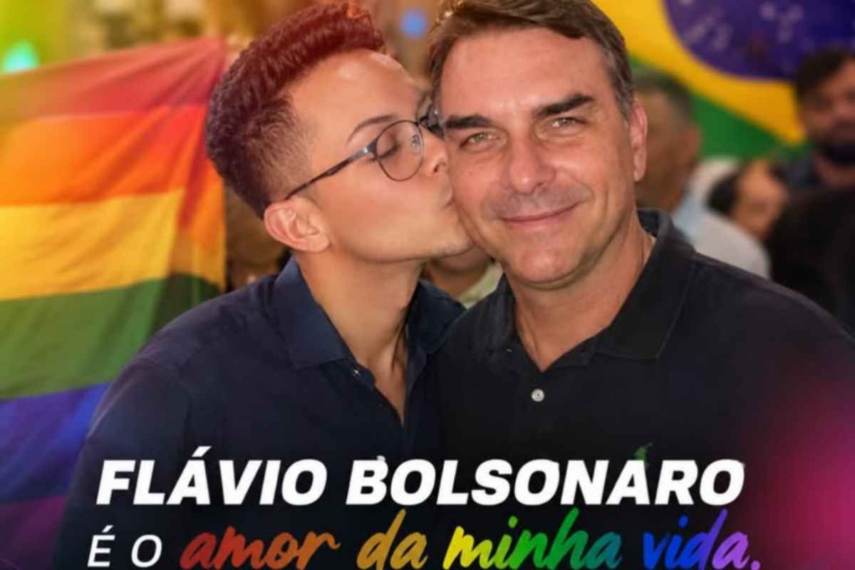 "Gay de direita" diz que foi barrado, e Flávio Bolsonaro se desculpa