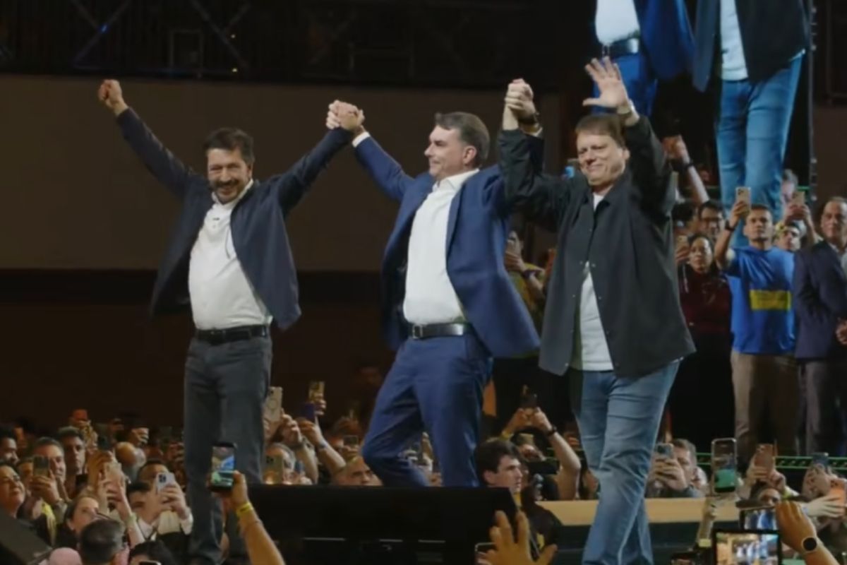 Imagem vinculada ao feed original: "Bem vs Mal", segurança e ataques marcam lançamentos de candidaturas em SP