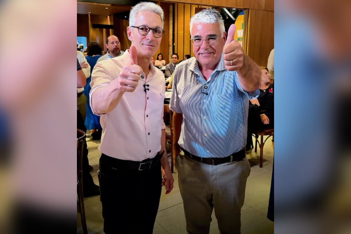 Ao lado de Zema, Girão oficializa pré-candidatura ao governo do Ceará