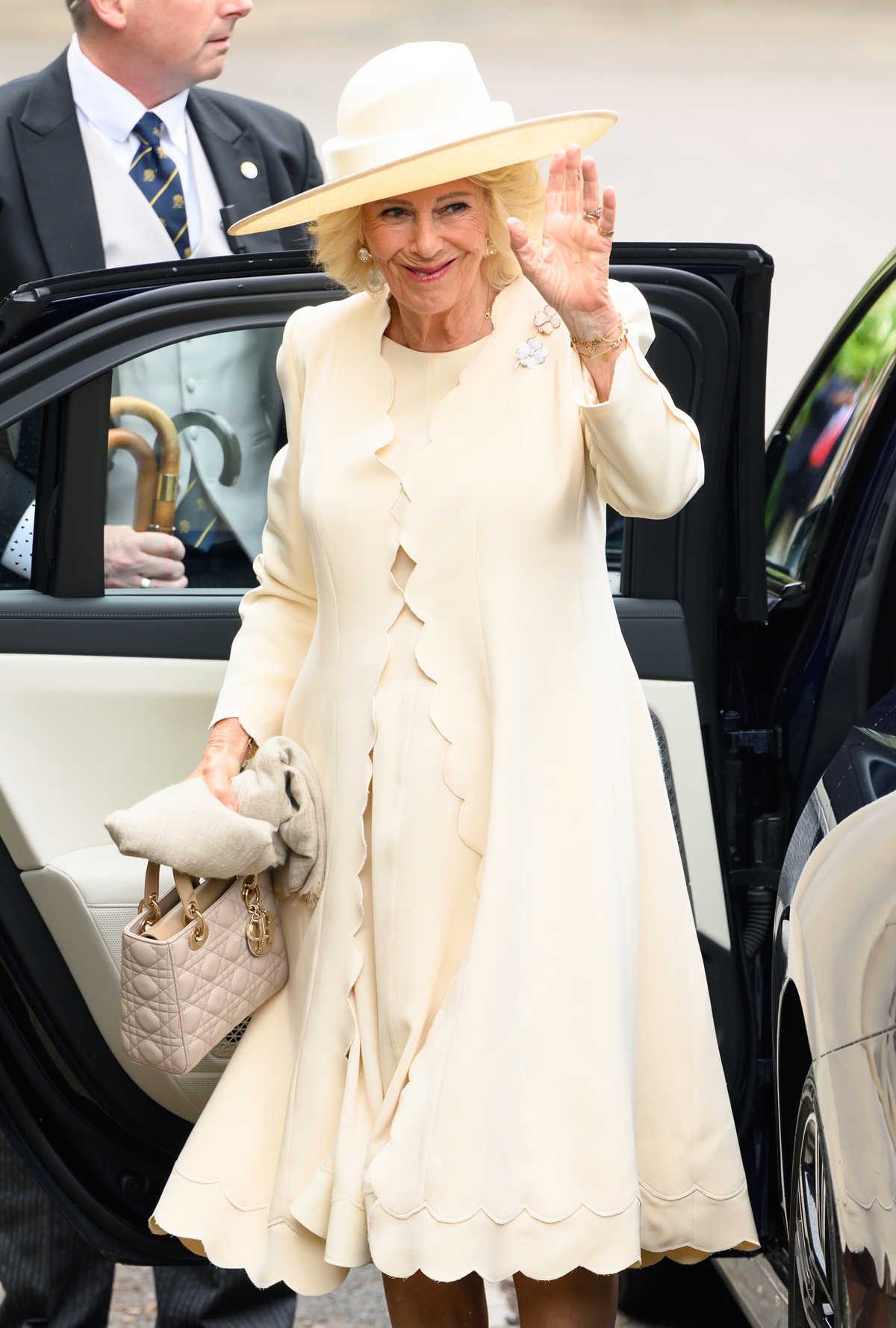 Camilla Parker Bowles Lady Dior - Metrópoles 