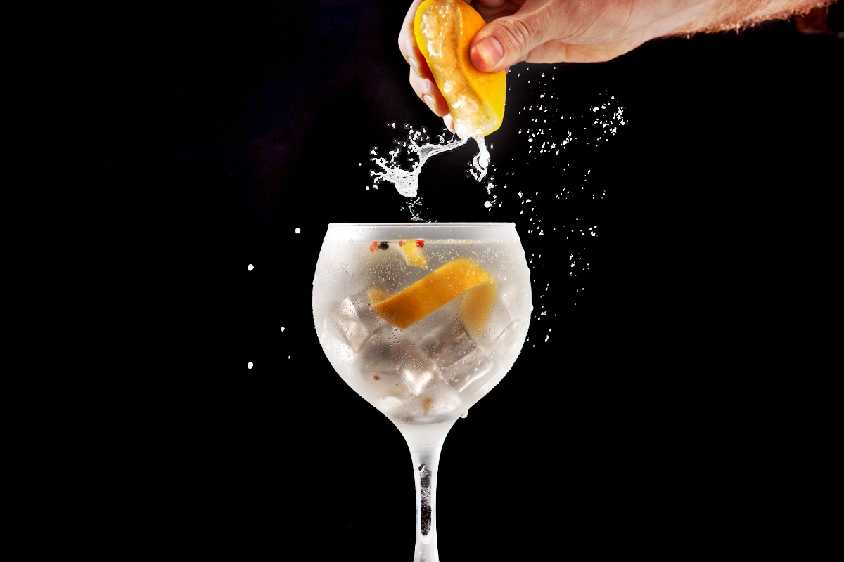 Copo de Gin Tônica