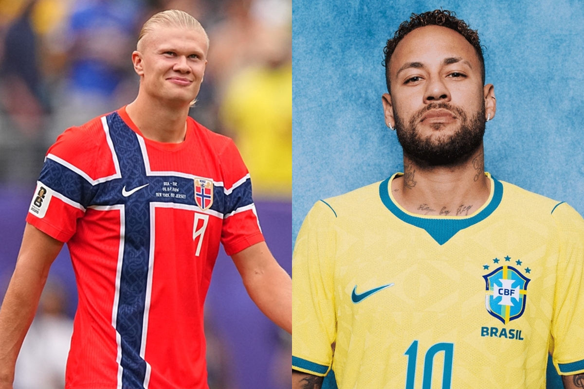 Haaland foi o queridinho da Copa do Mundo e Neymar o mais criticado