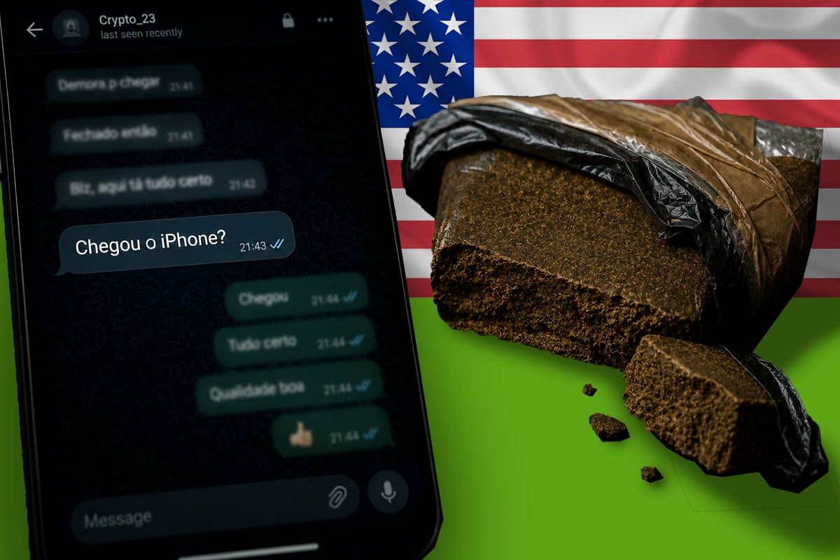 Haxixe era “Iphone” em esquema que envolvia alvo de sanção dos EUA