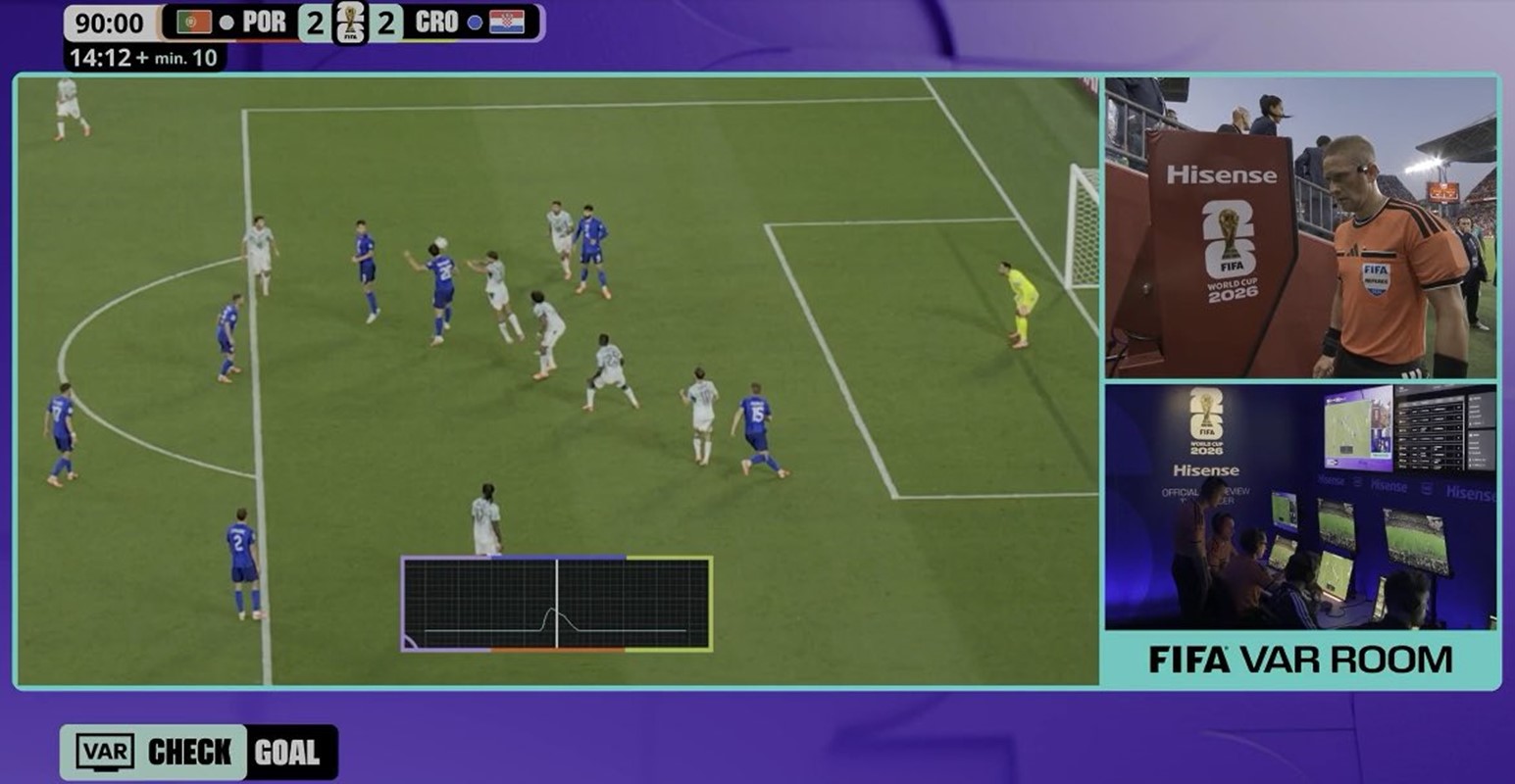 Fifa endossa anulação de gol da Croácia por toque em cabelo de jogador