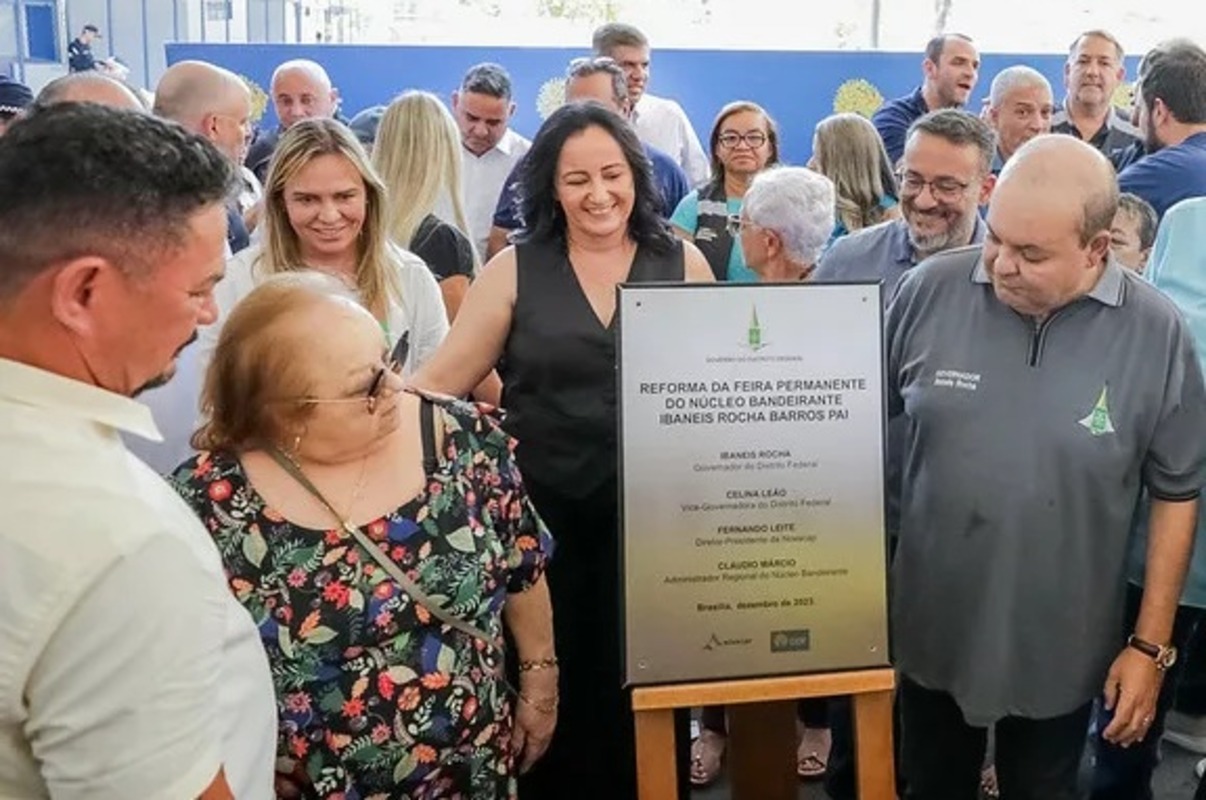 Justiça manda retirar nome de pai de Ibaneis de feira do DF