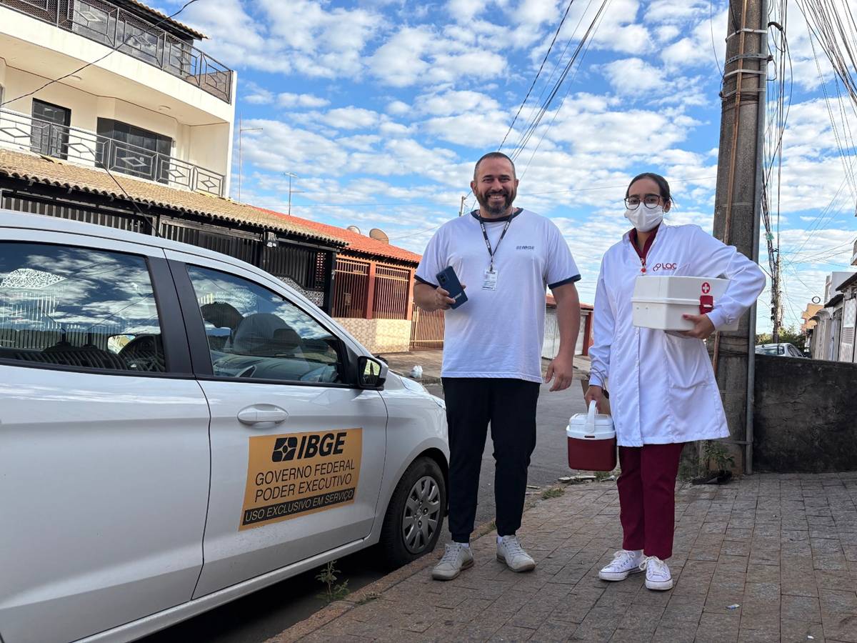 IBGE inicia pesquisa de saúde no DF com visita a 3,3 mil domicílios