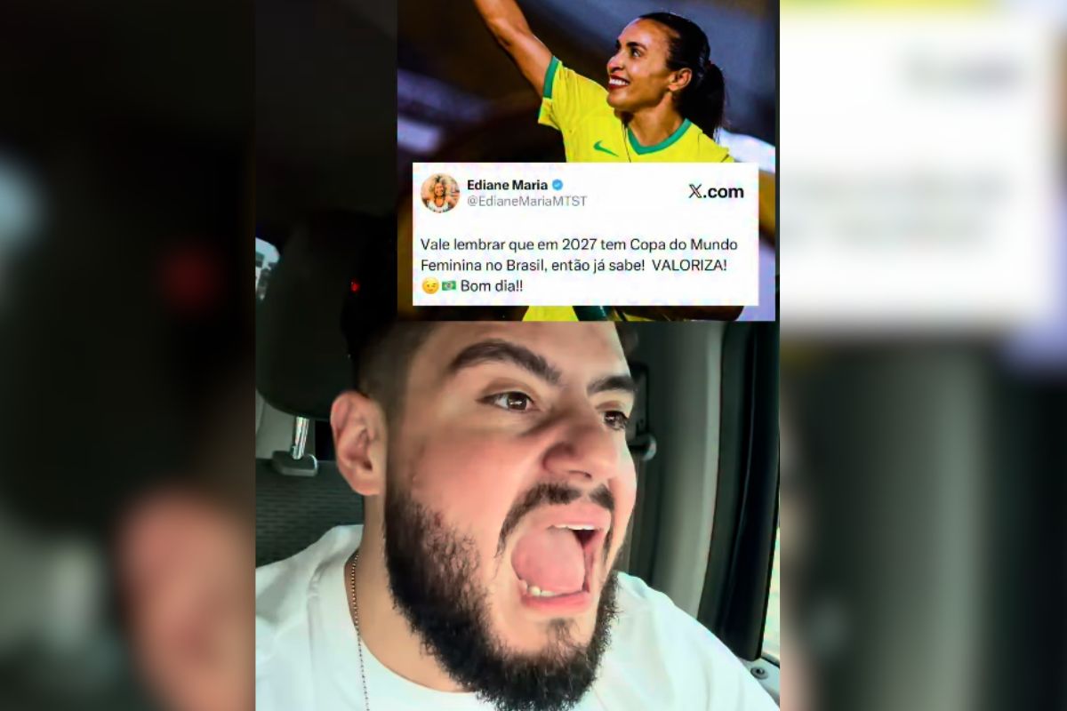 Deputada acusa influencer de machismo após críticas sobre futebol feminino