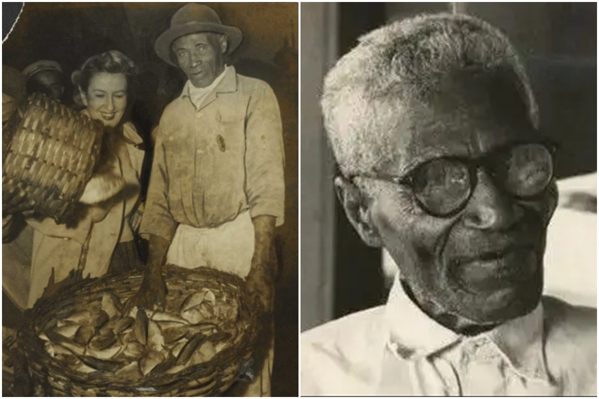 João Cândido, "Almirante Negro", vendendo peixes após sair da prisão - Metrópoles