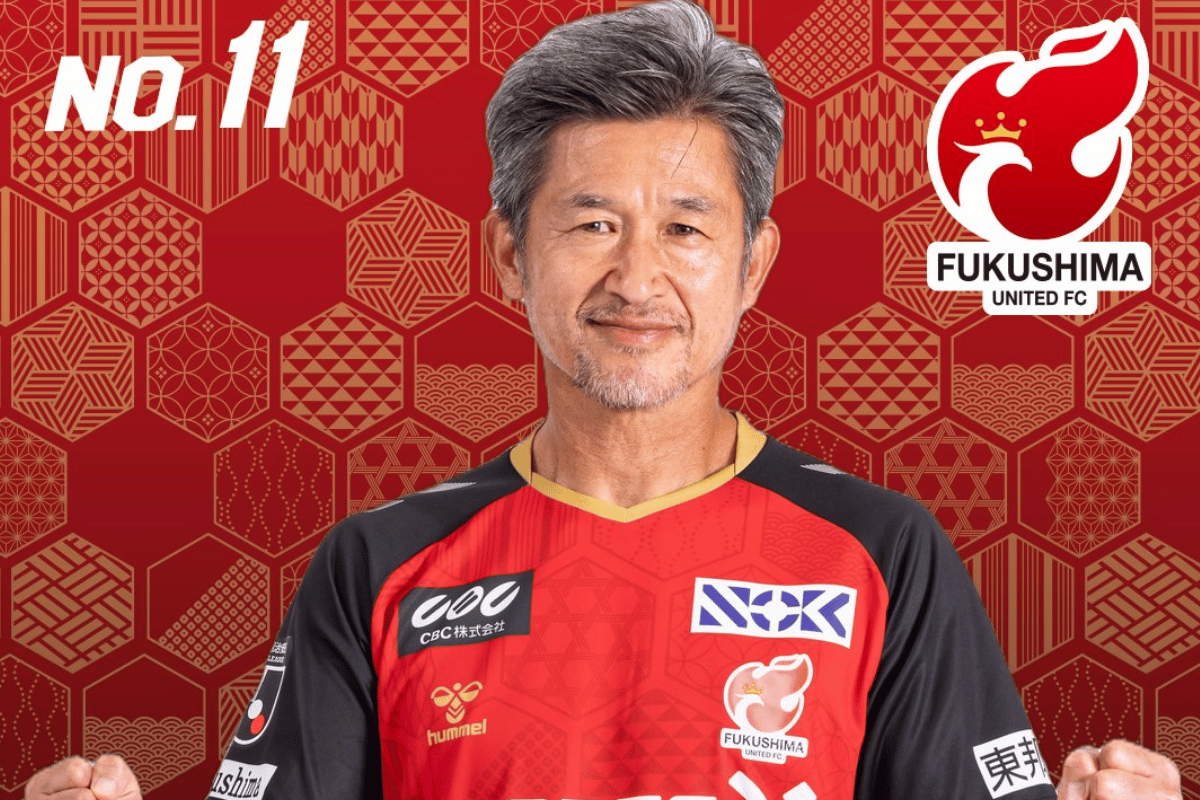 Com 59 anos, atacante Kazu Miura marca gol no futebol japonês; veja