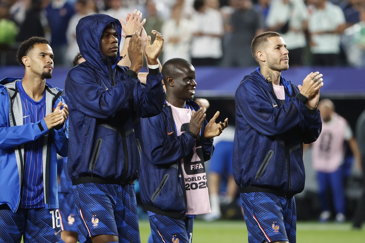 Copa: Kanté e Lucas Hernandez serão titulares contra a Inglaterra