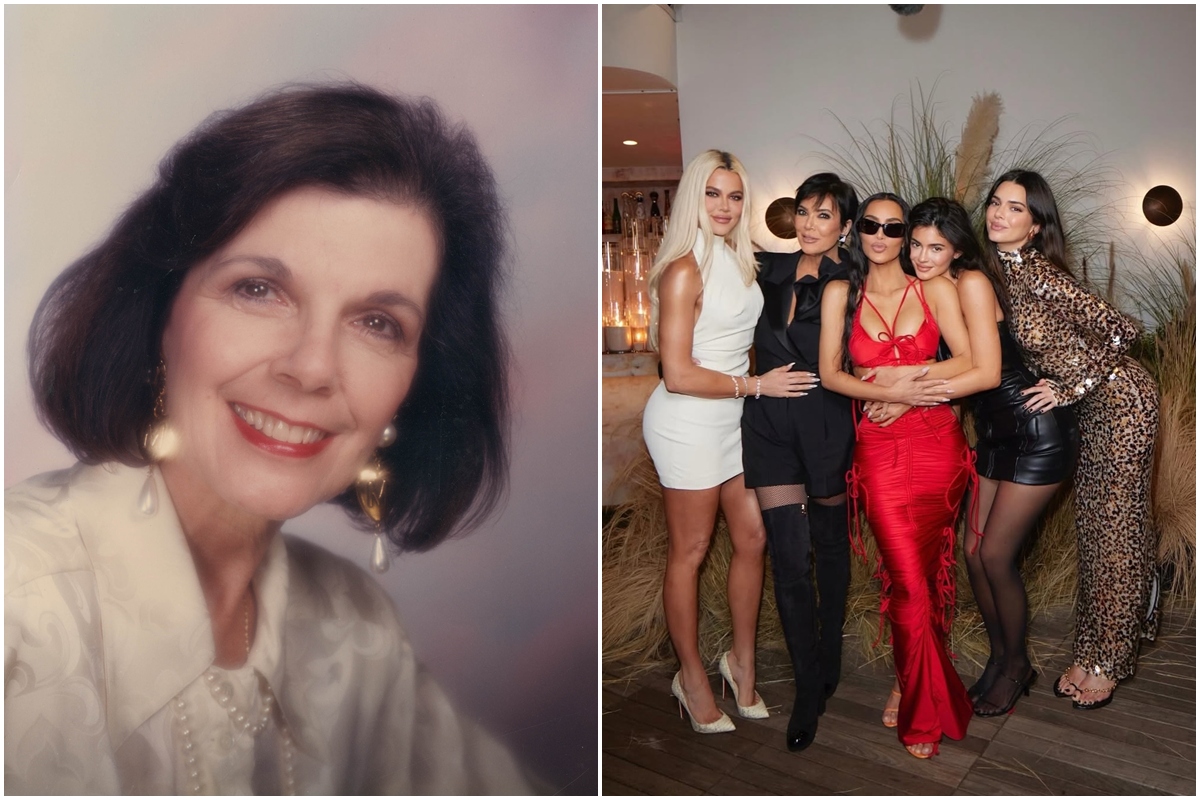 Kris Jenner lamenta a morte da mãe, avó das Kardashians