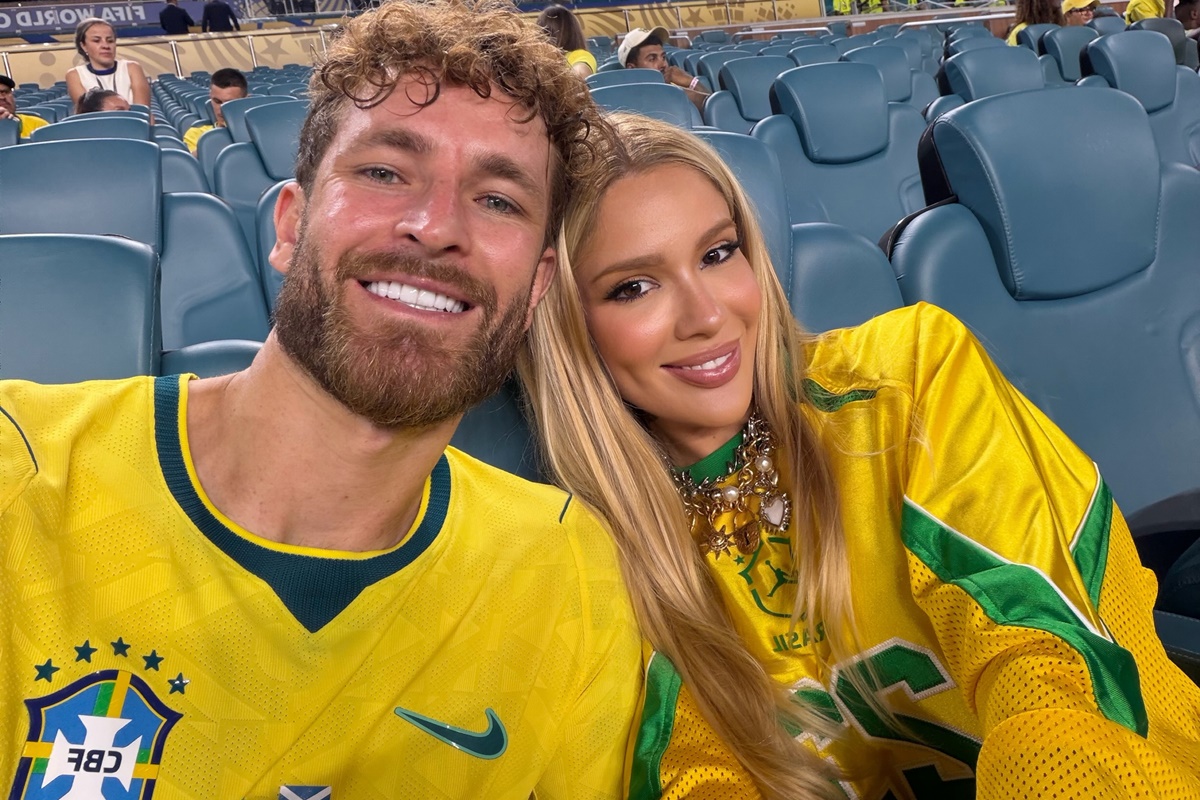 Imagem vinculada ao feed original: Karoline Lima detalha pedido de casamento de Léo Pereira: "Eu e ele"
