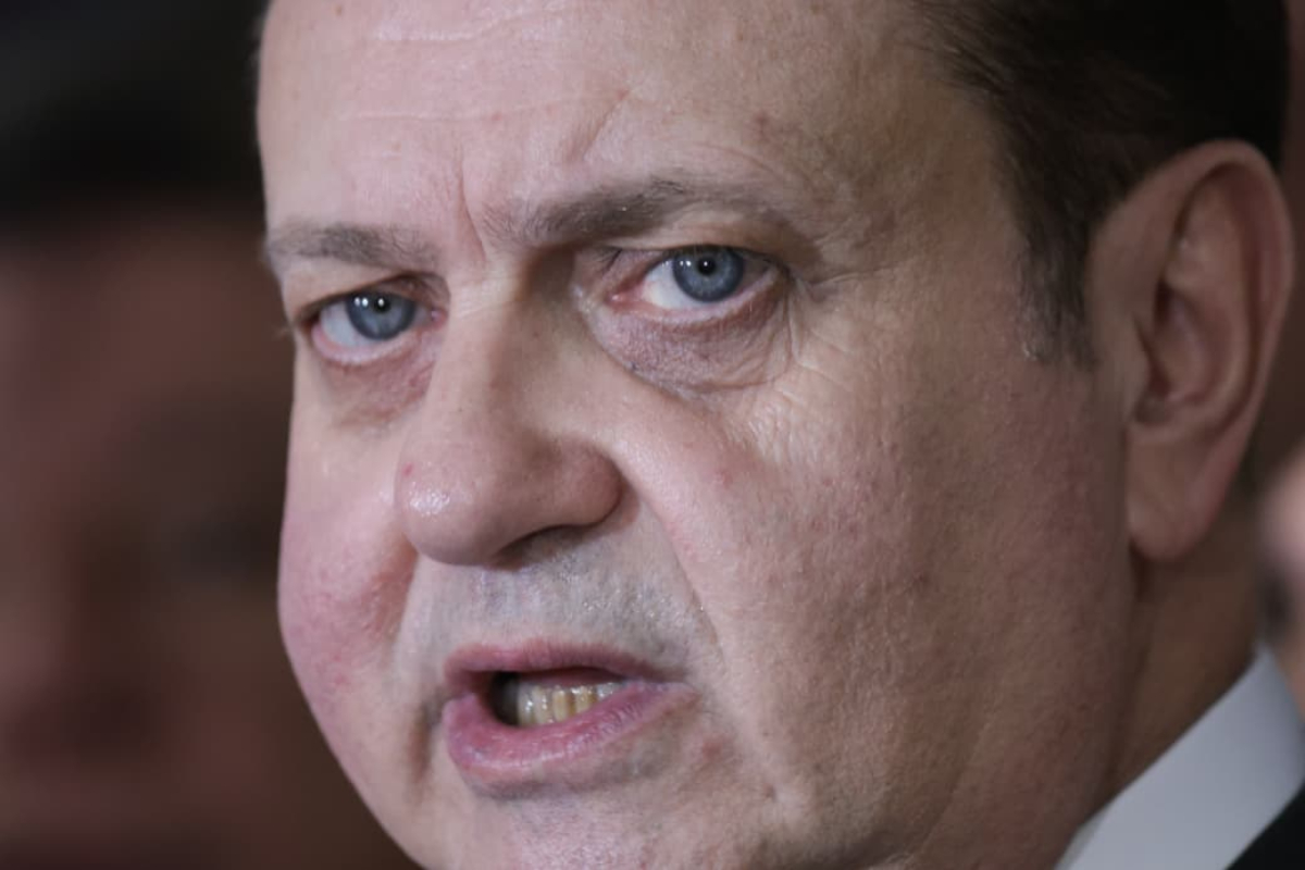 Aliados avaliam que distância do bolsonarismo pode favorecer Caiado 15 Gilberto Kassab em evento