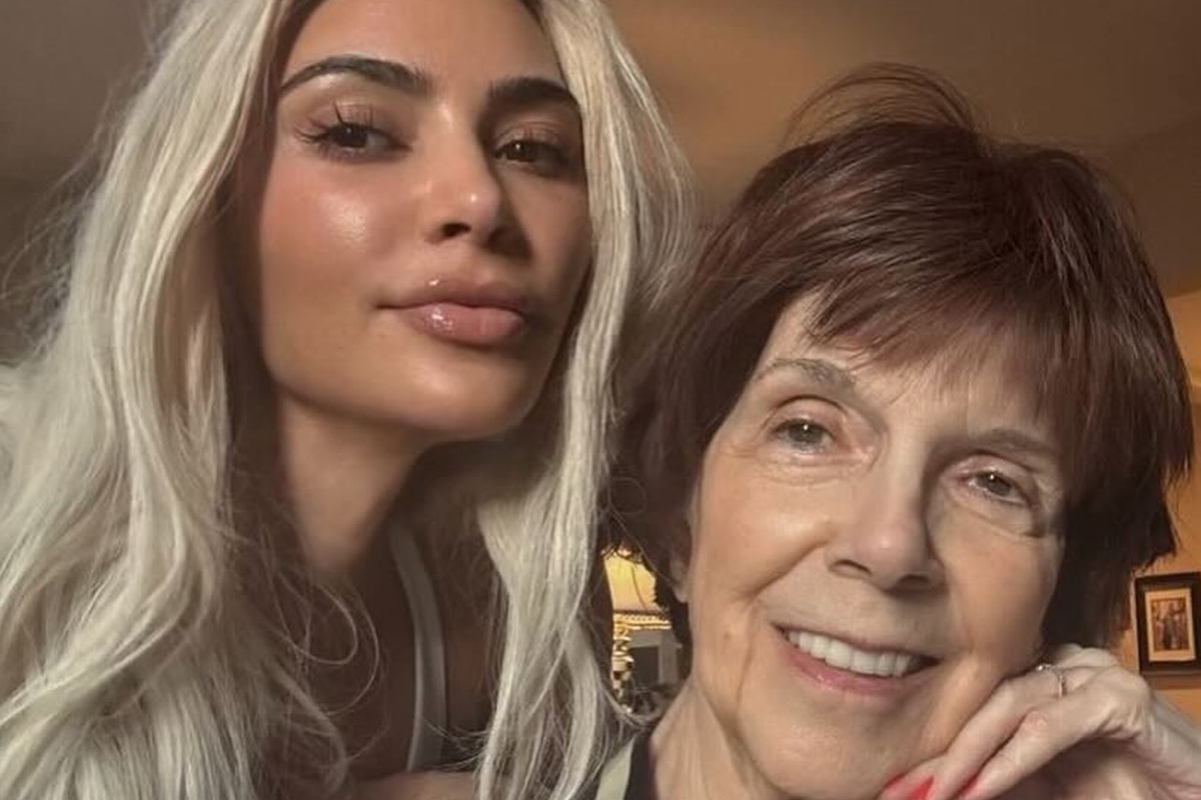 Kim Kardashian homenageia a avó, MJ Shannon, que morreu aos 91 anos