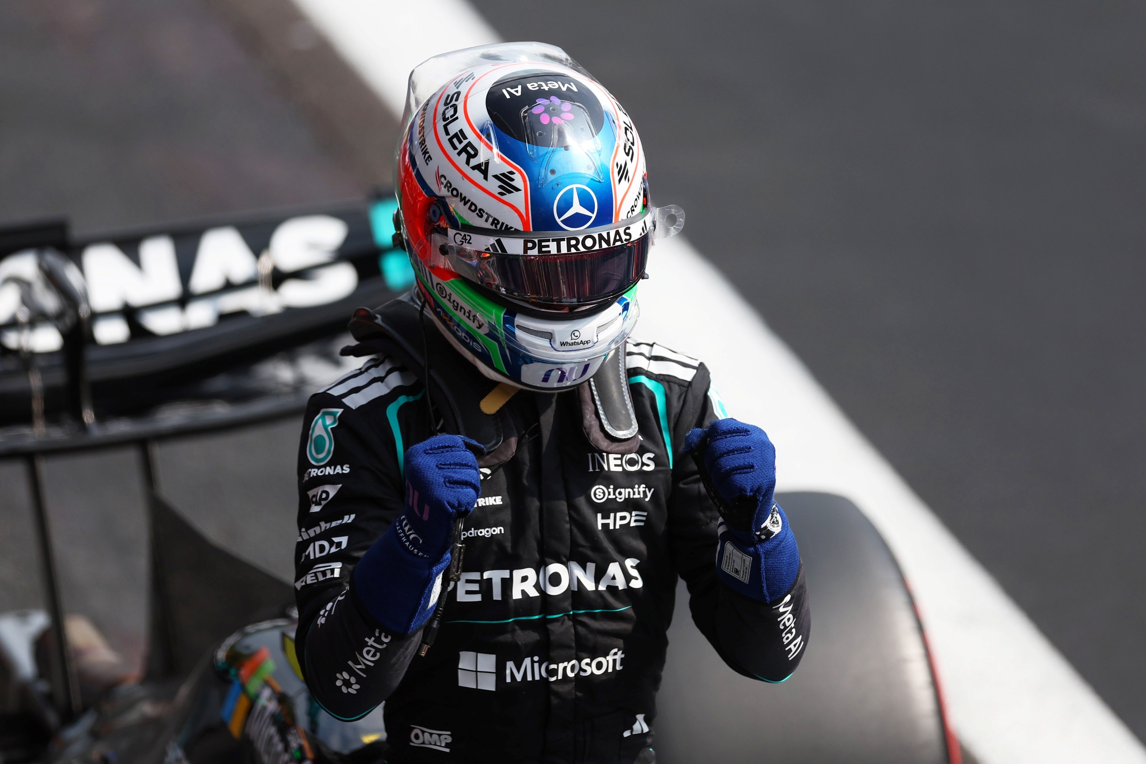 GP da Bélgica: Kimi Antonelli garante pole; Bortoleto fica em 9º 7 Kimi Antonelli na pole