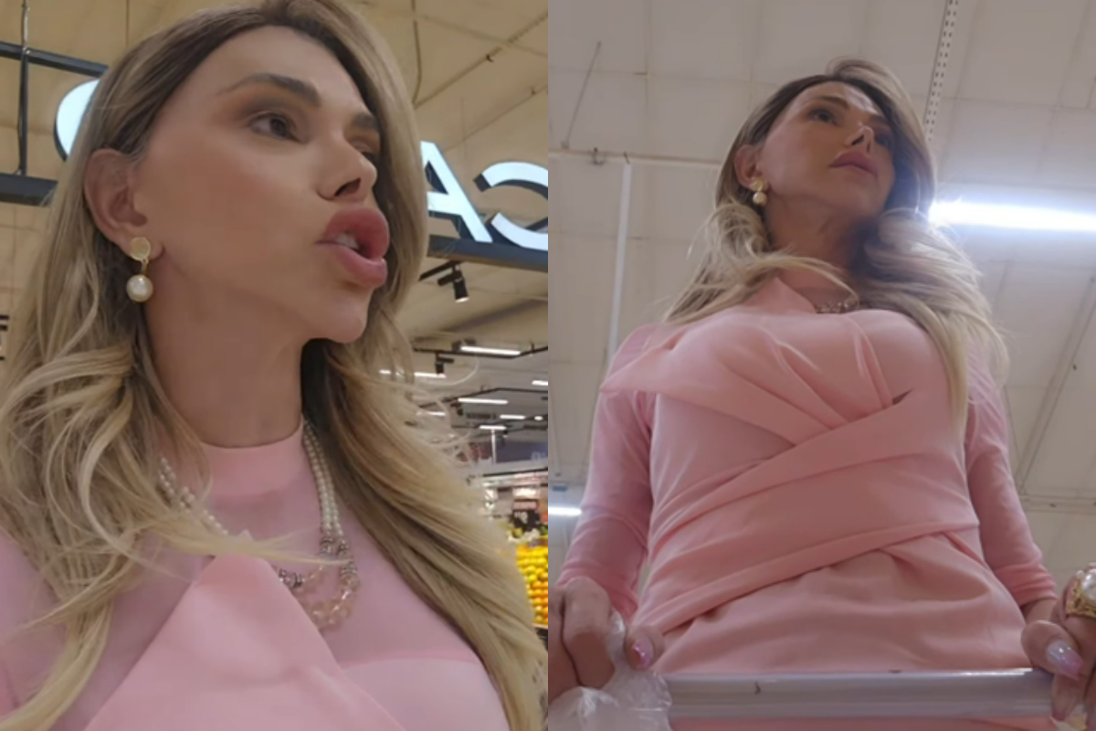 Léo Áquilla denuncia assédio sexual em supermercado de SP