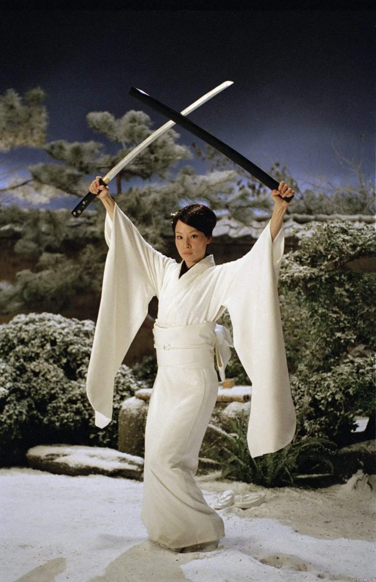 foto com cor. atriz lucy liu em kill bill volume um - metrópoles