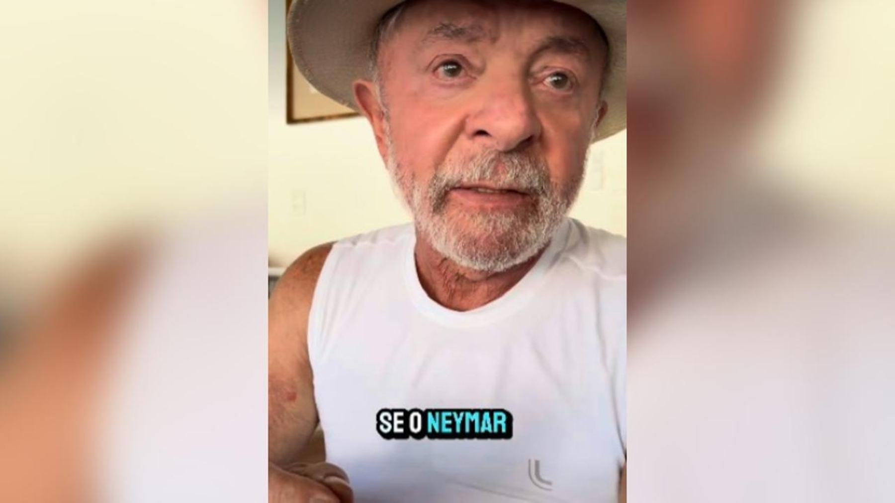 Lula diz torcer para Neymar jogar e "fazer a diferença" em jogo contra a Noruega