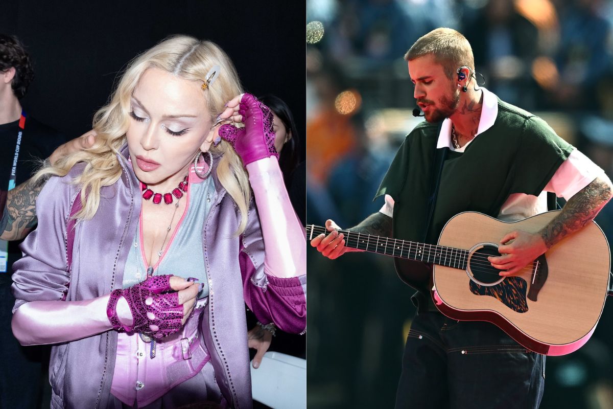 Briga entre Madonna e Justin Bieber na Copa foi resolvida por Chris Martin