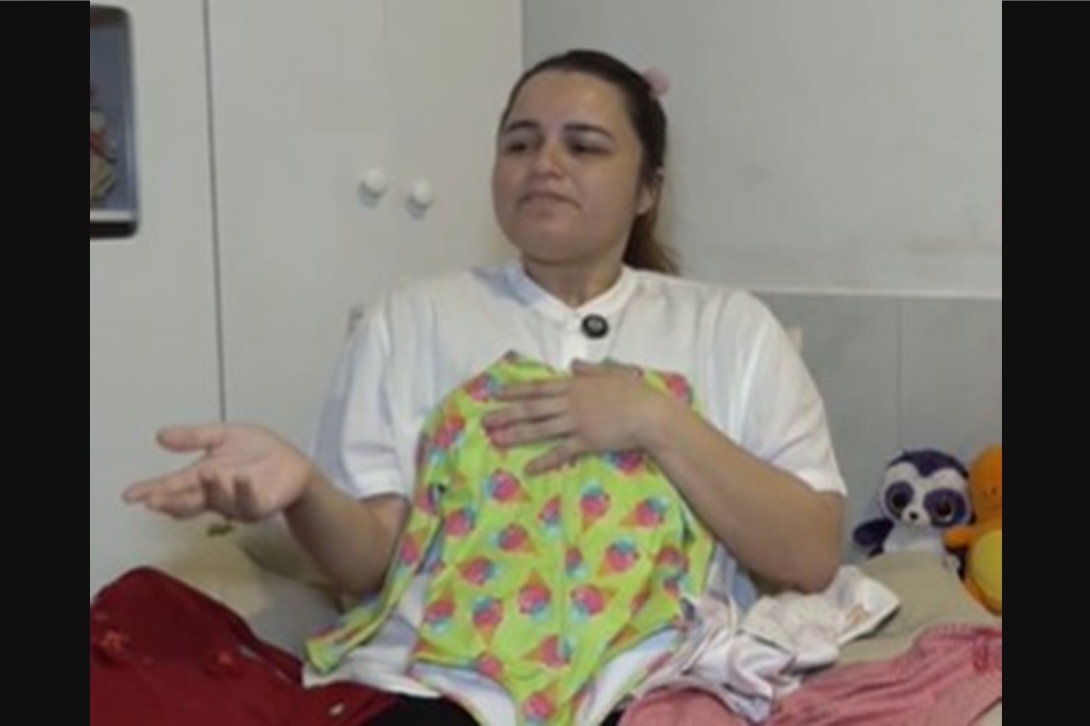 Mãe de bebê morta diz que suspeito dormiu por cima do braço da criança