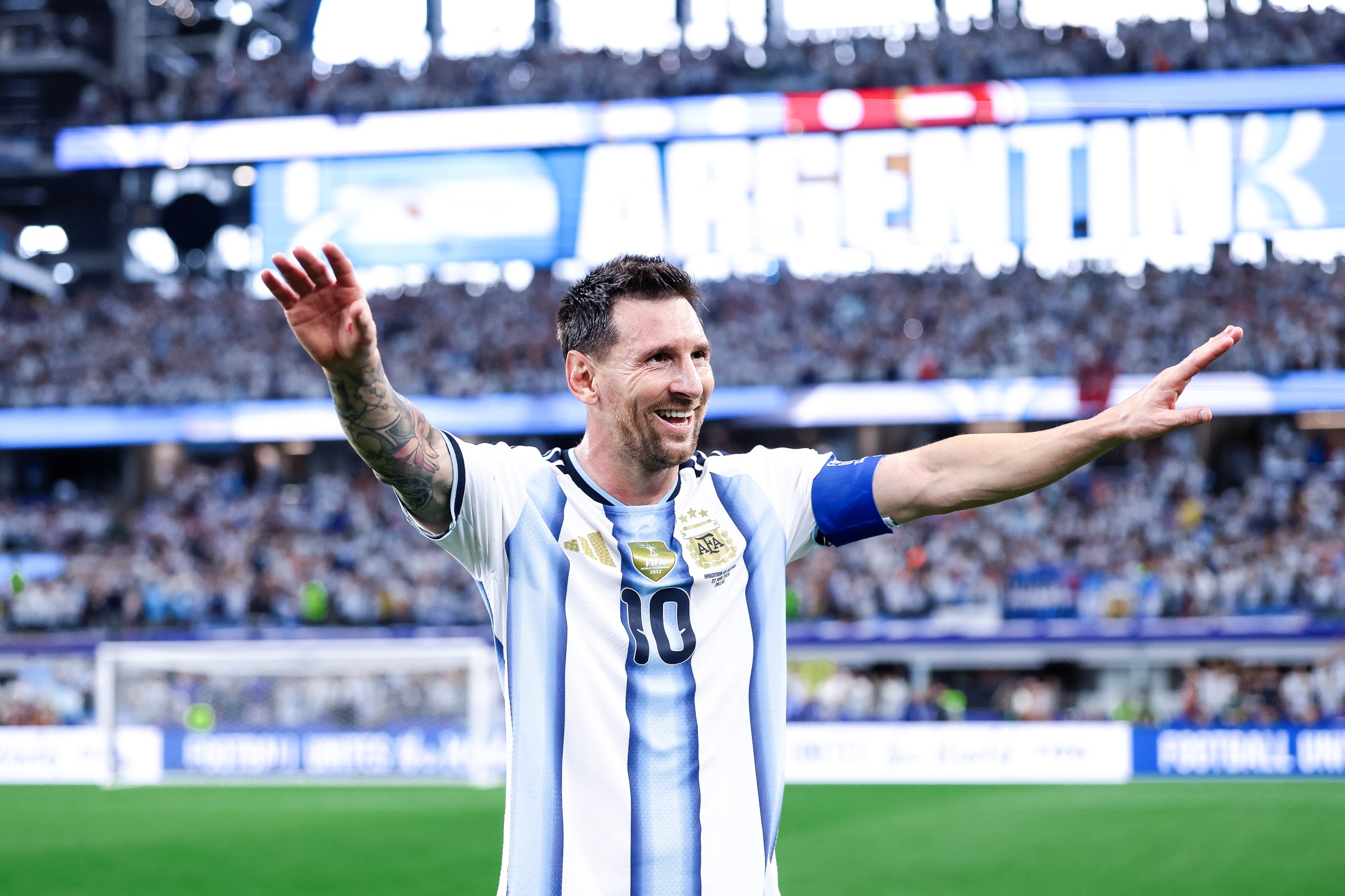Messi é o jogador de linha que menos se movimentou na 1ª fase da Copa