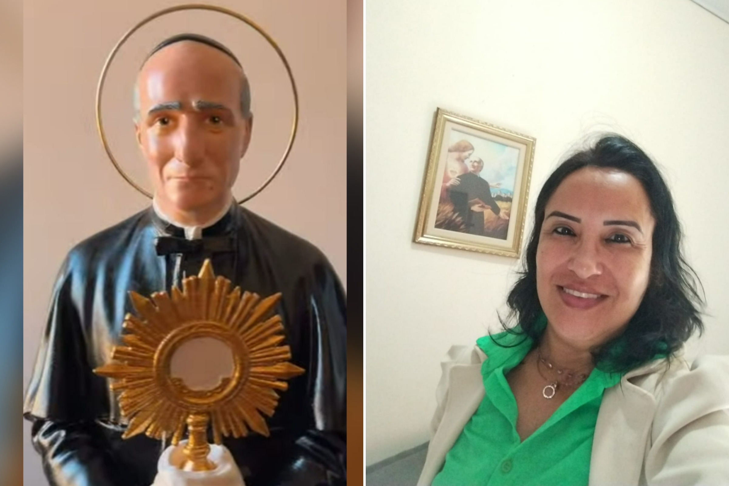 Mineira relata sua cura que ajudou na beatificação de Santo Aníbal