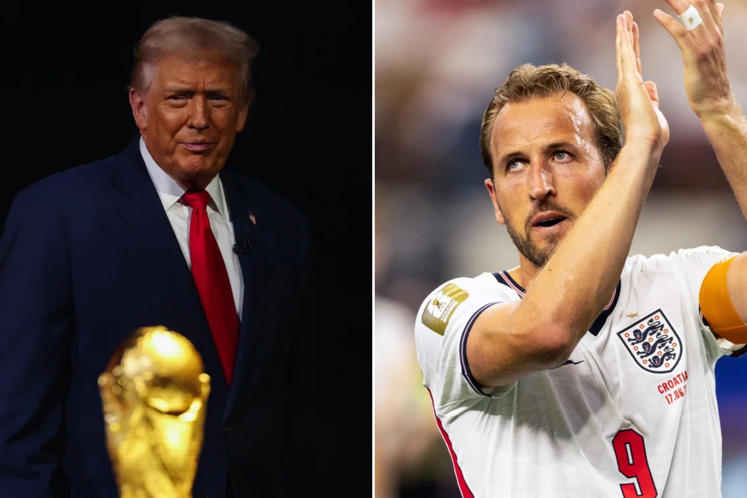 Harry Kane revela partida de golfe com Trump: "Experiência surreal"