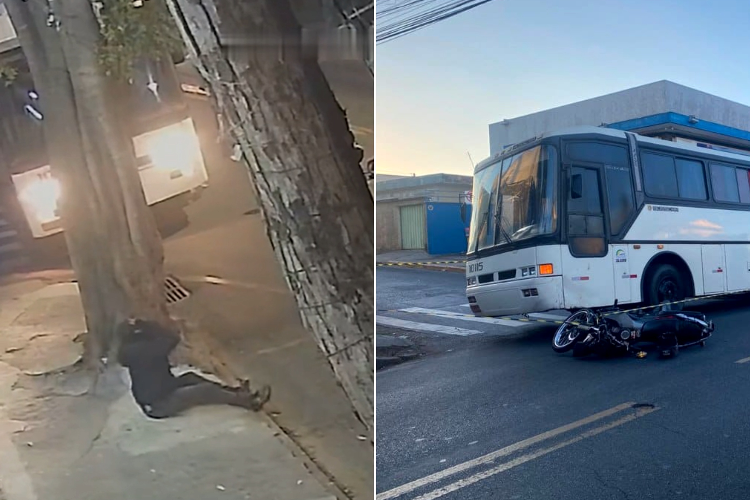 BH: imagens fortes mostram atropelamento de passageira de moto de app