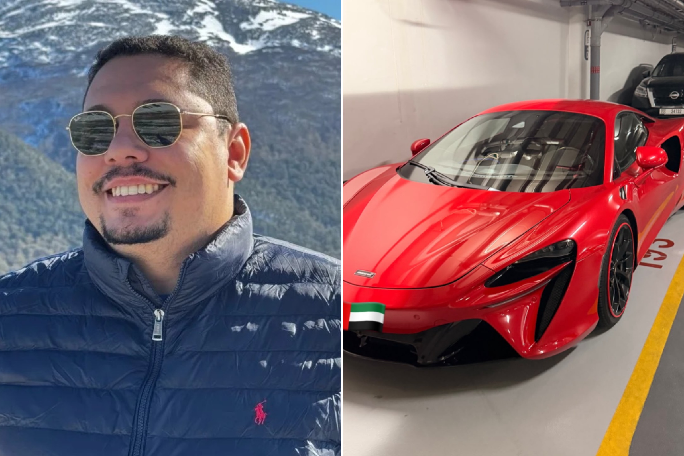 Imagem vinculada ao feed original: Ex-sócio da Naskar compra carro de luxo em Dubai