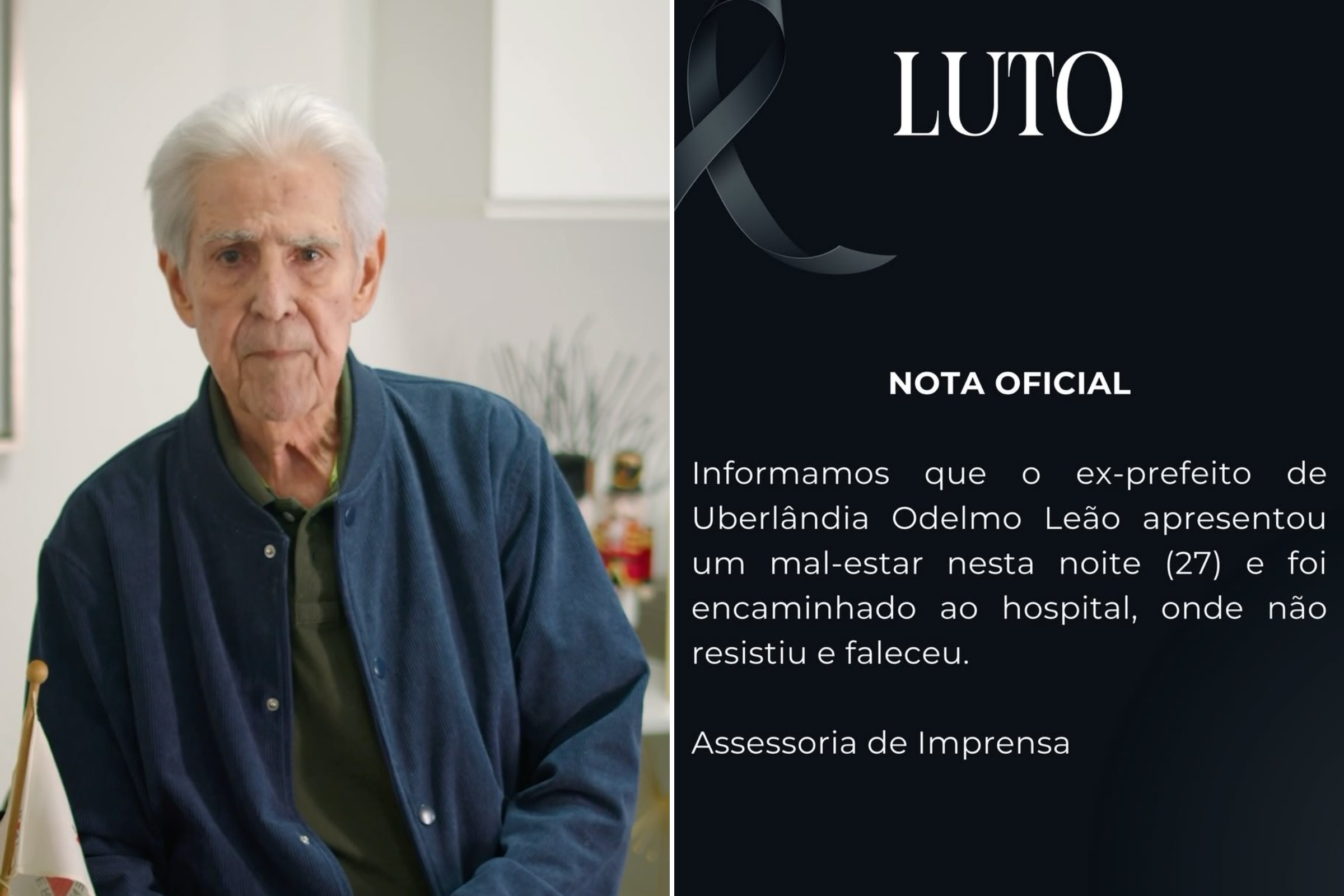 Ex-prefeito de Uberlândia, Odelmo Leão morre aos 80 anos