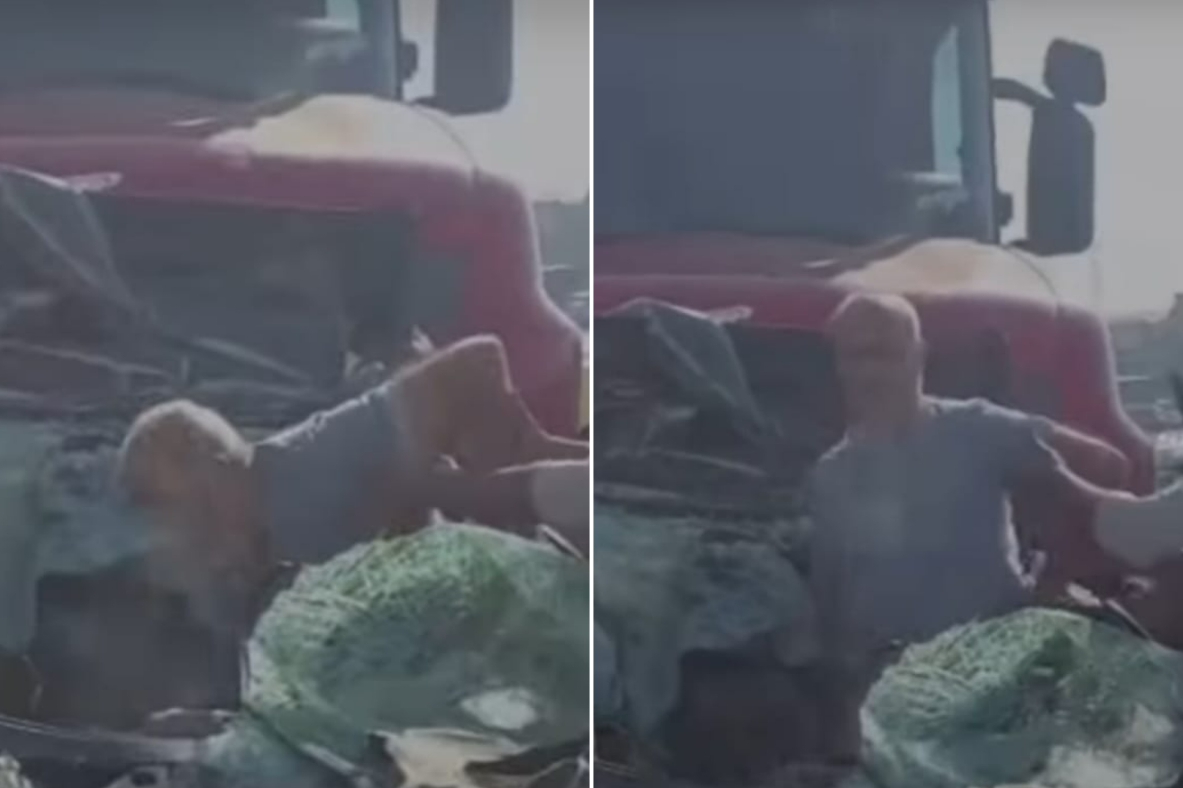 Homem sai ileso após grave acidente